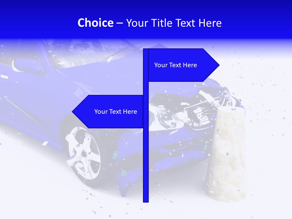 Problems Consequence Brake PowerPoint Template