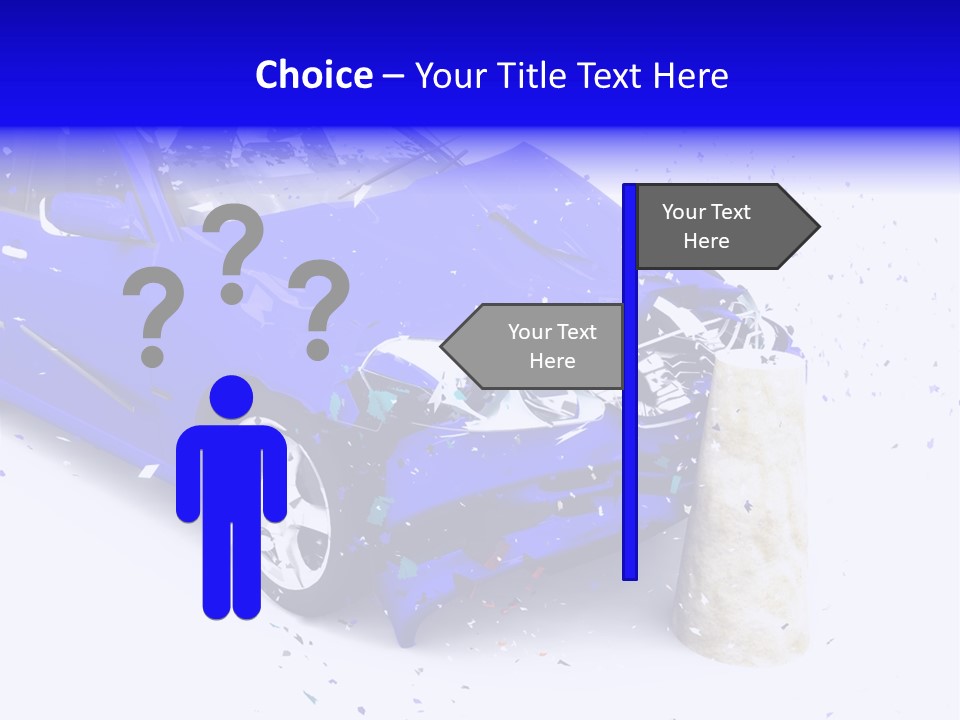 Problems Consequence Brake PowerPoint Template
