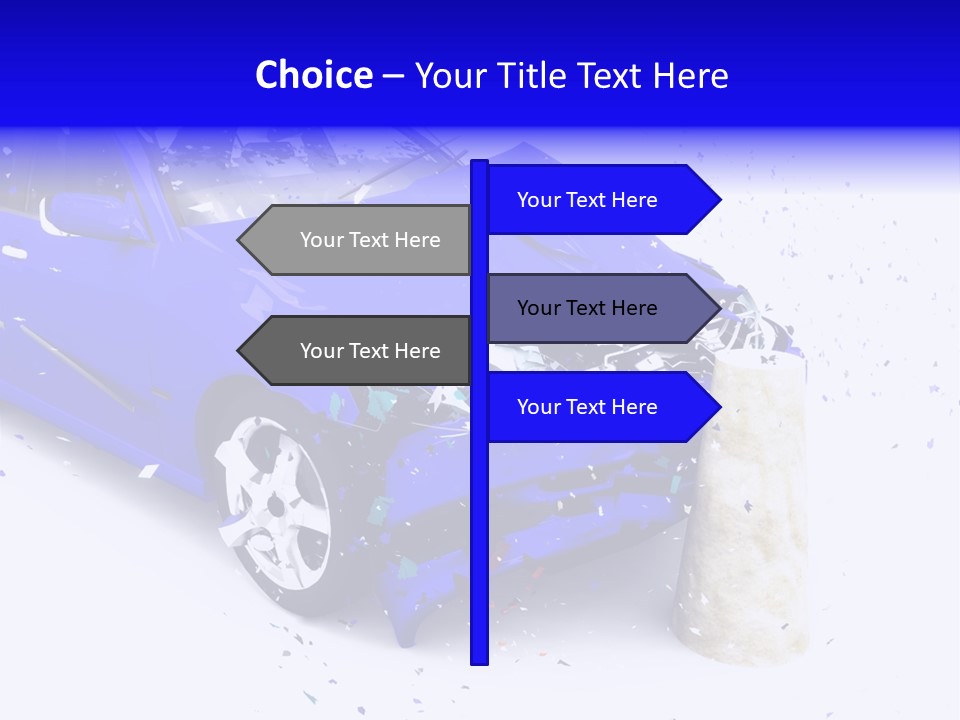 Problems Consequence Brake PowerPoint Template