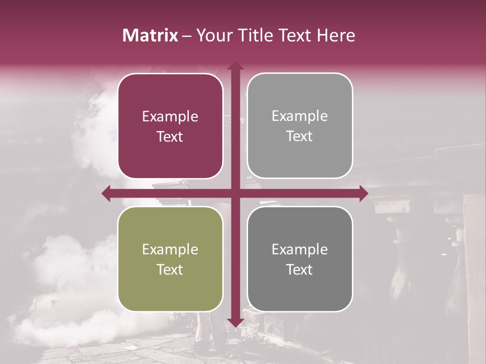 Single City Hair PowerPoint Template