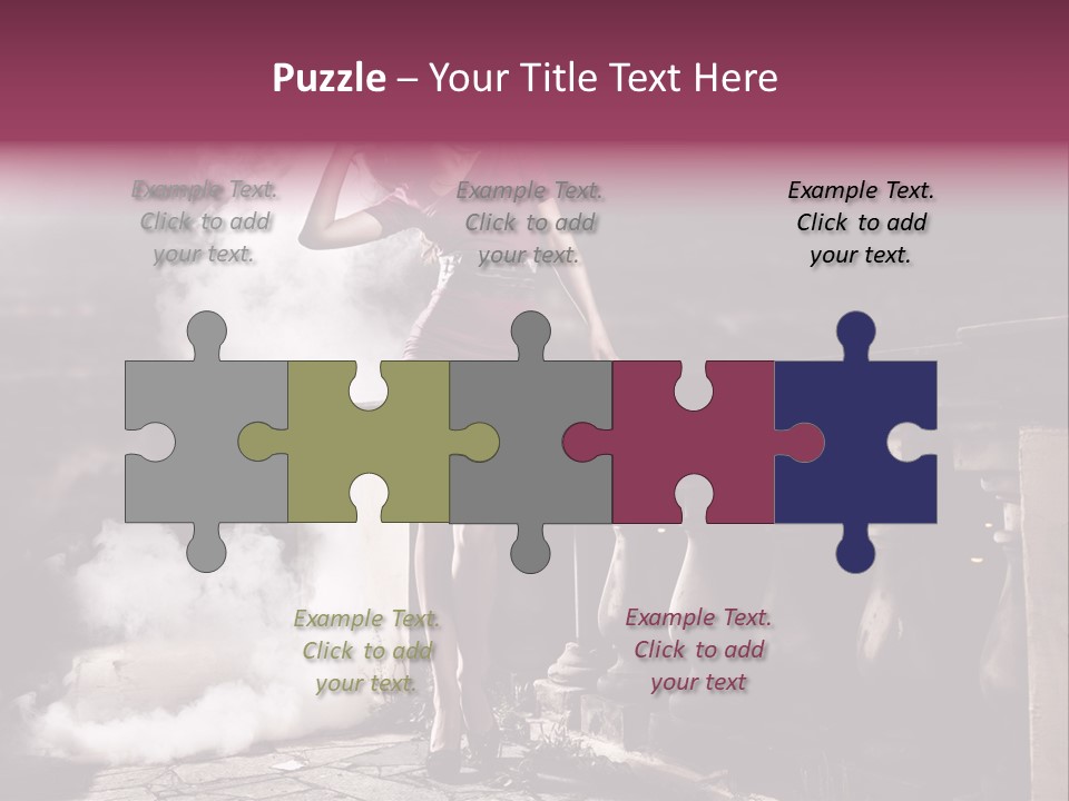 Single City Hair PowerPoint Template