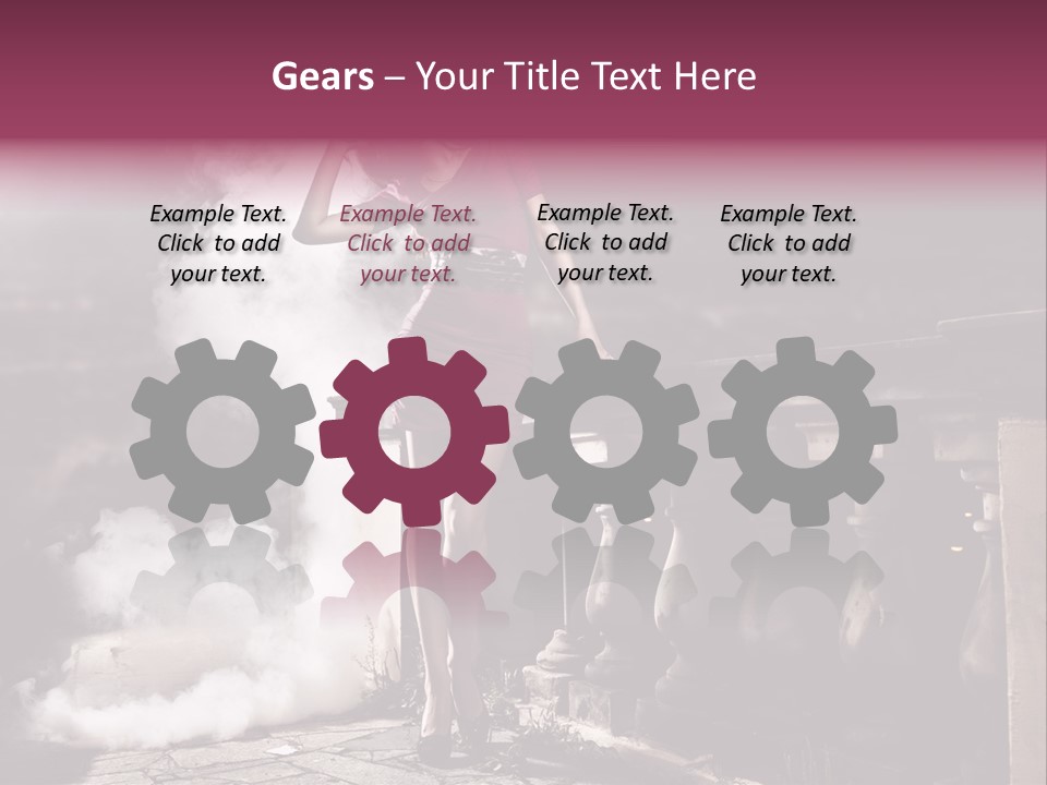 Single City Hair PowerPoint Template