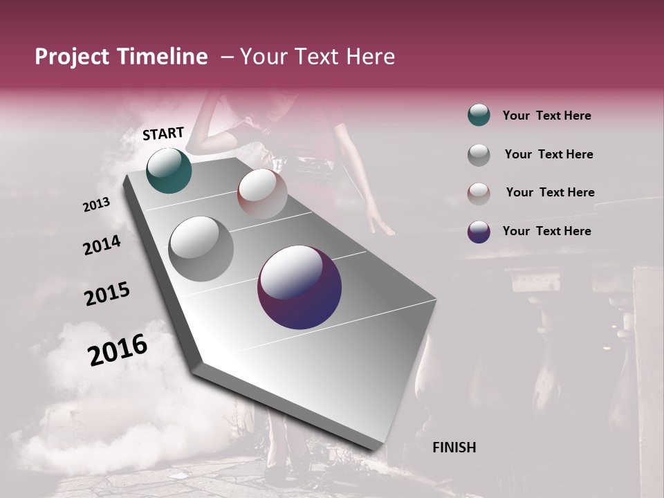 Single City Hair PowerPoint Template