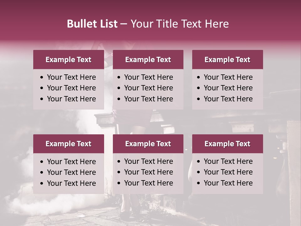 Single City Hair PowerPoint Template