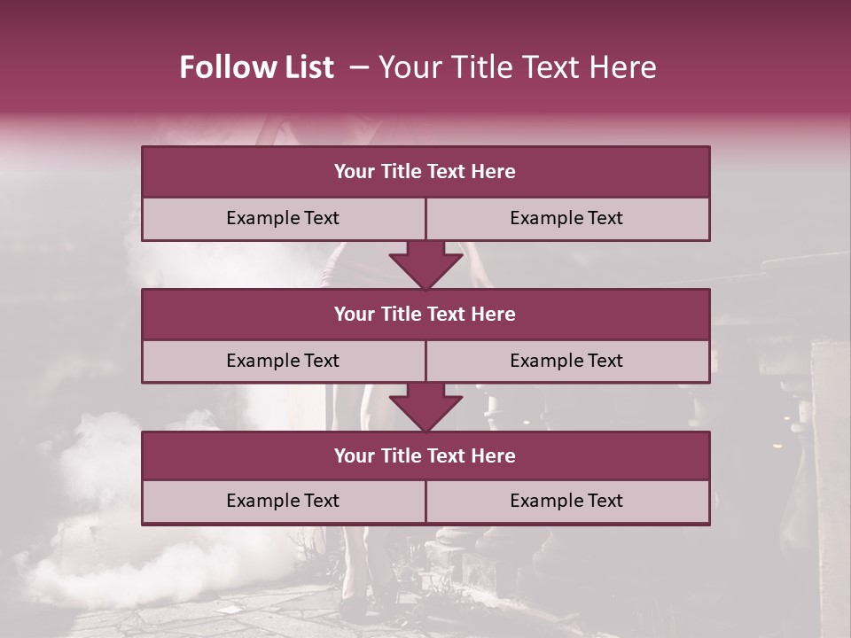 Single City Hair PowerPoint Template