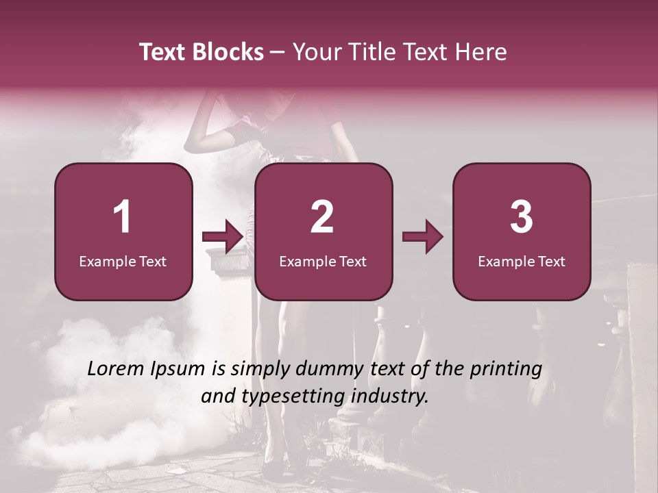 Single City Hair PowerPoint Template