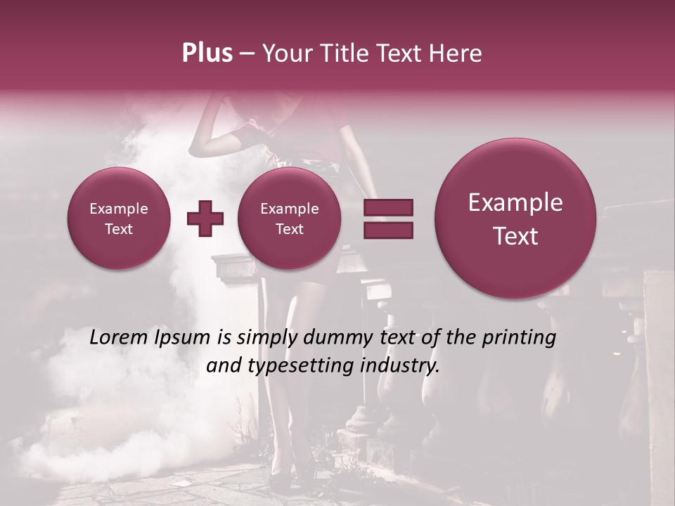 Single City Hair PowerPoint Template