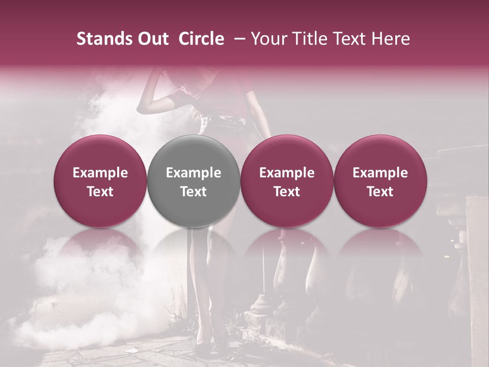 Single City Hair PowerPoint Template