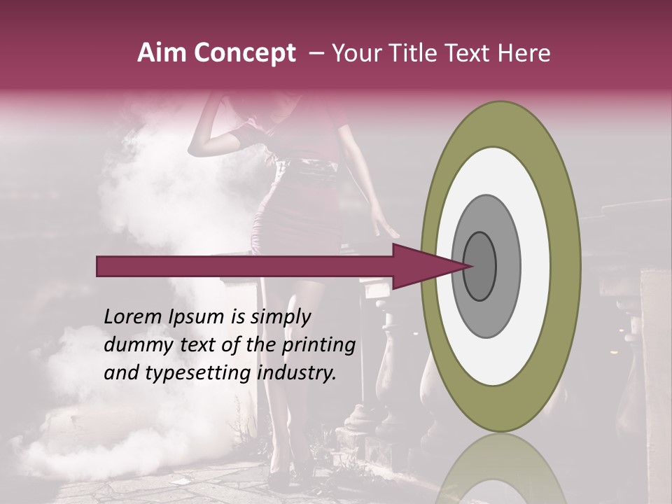 Single City Hair PowerPoint Template