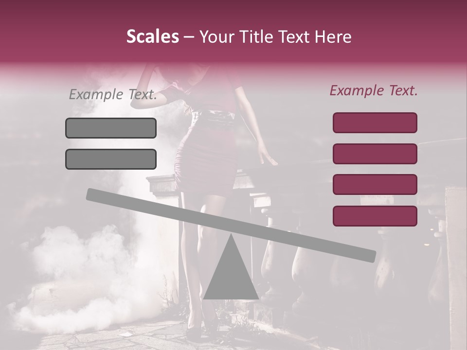 Single City Hair PowerPoint Template