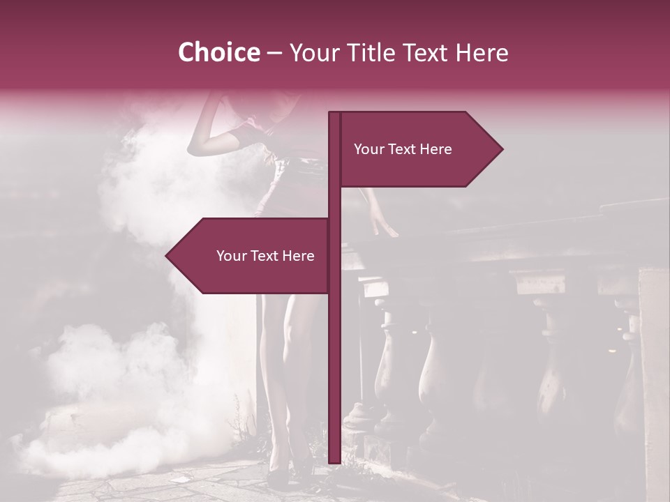 Single City Hair PowerPoint Template