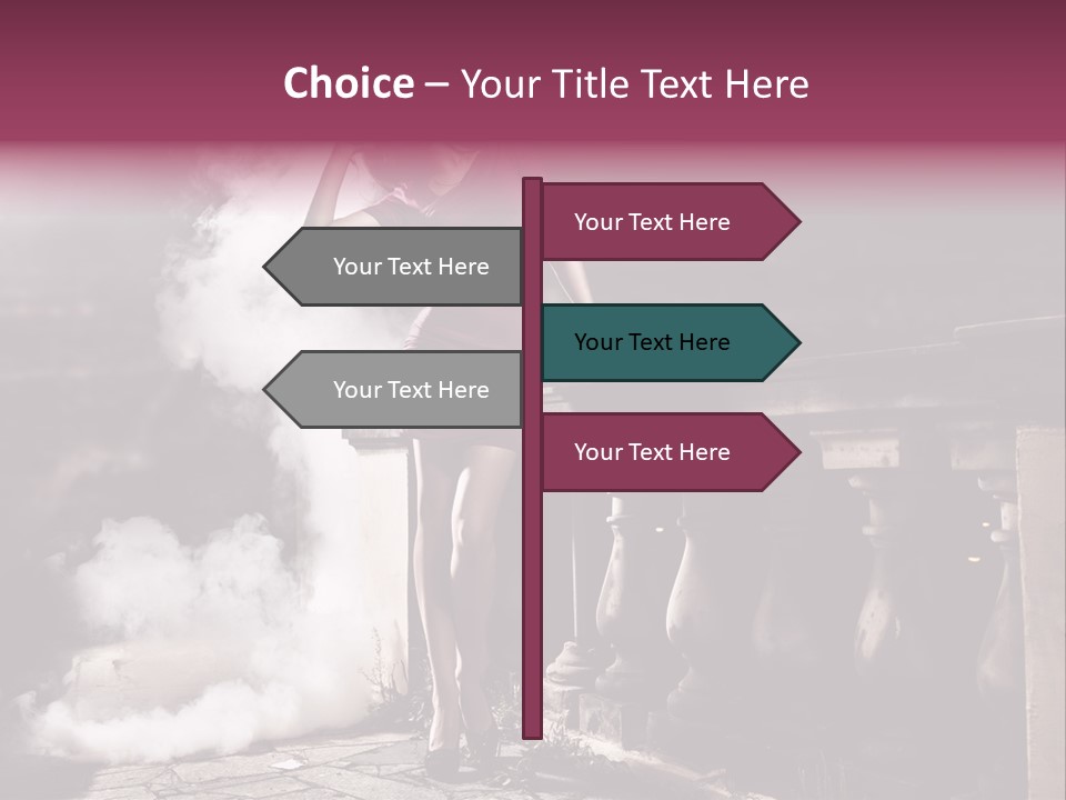 Single City Hair PowerPoint Template