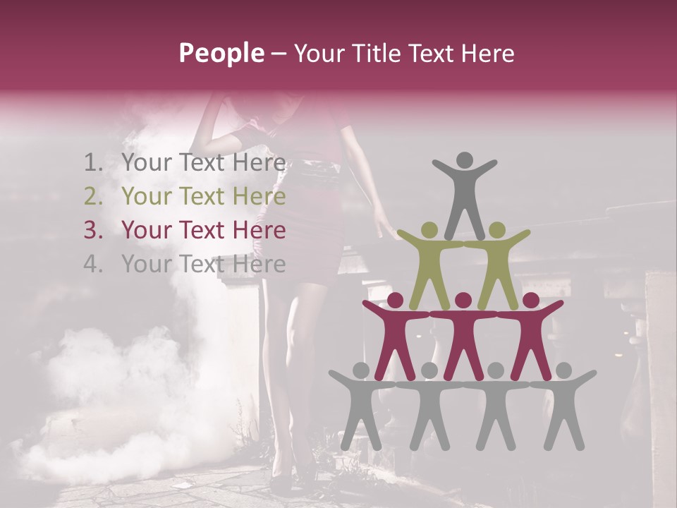 Single City Hair PowerPoint Template