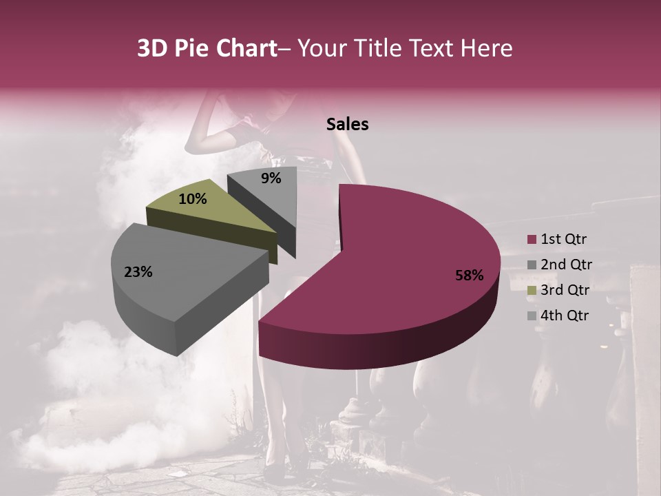 Single City Hair PowerPoint Template