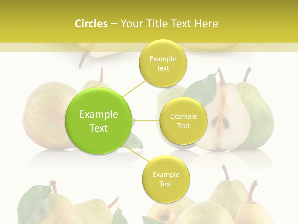Part Ripe Fruit PowerPoint Template