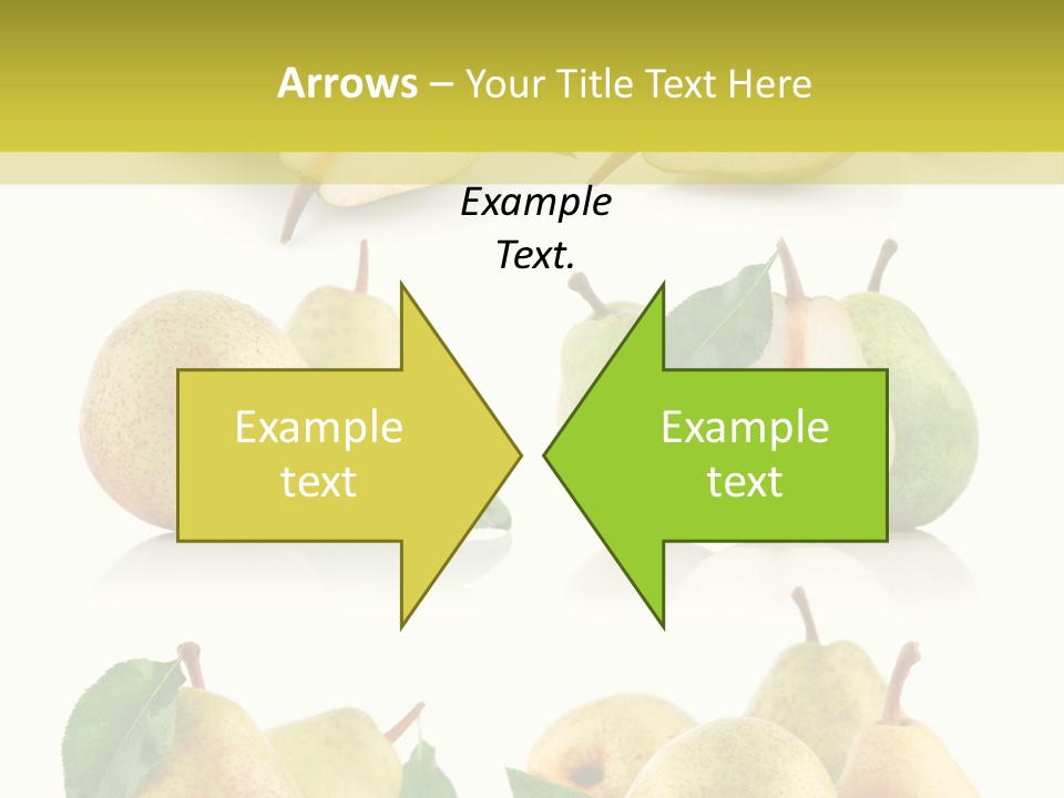 Part Ripe Fruit PowerPoint Template