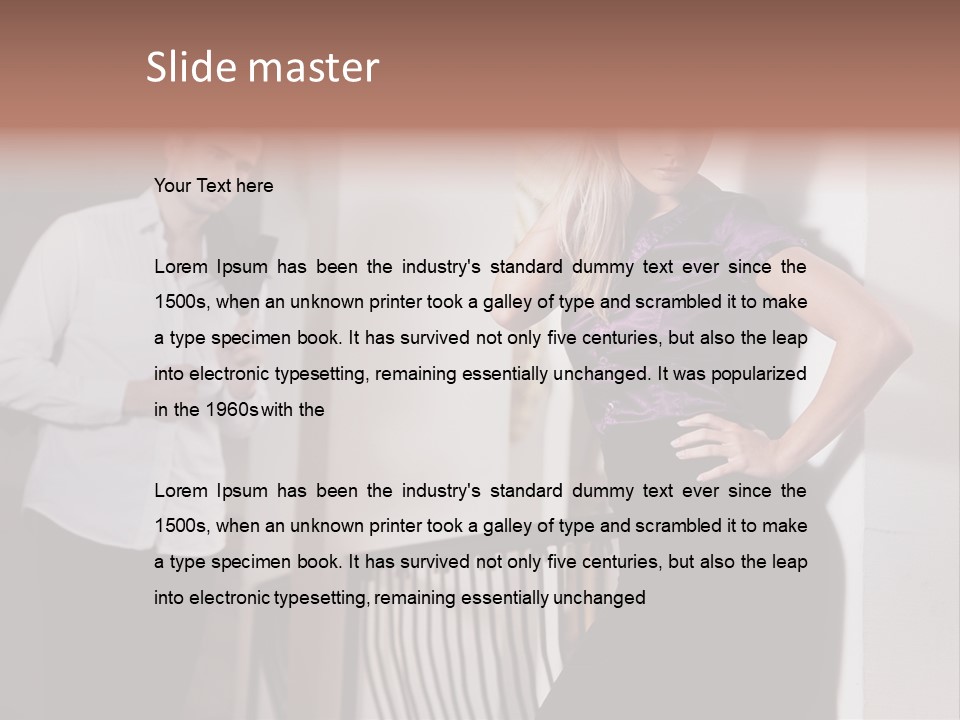 Aggressiveness Shirt Assault PowerPoint Template