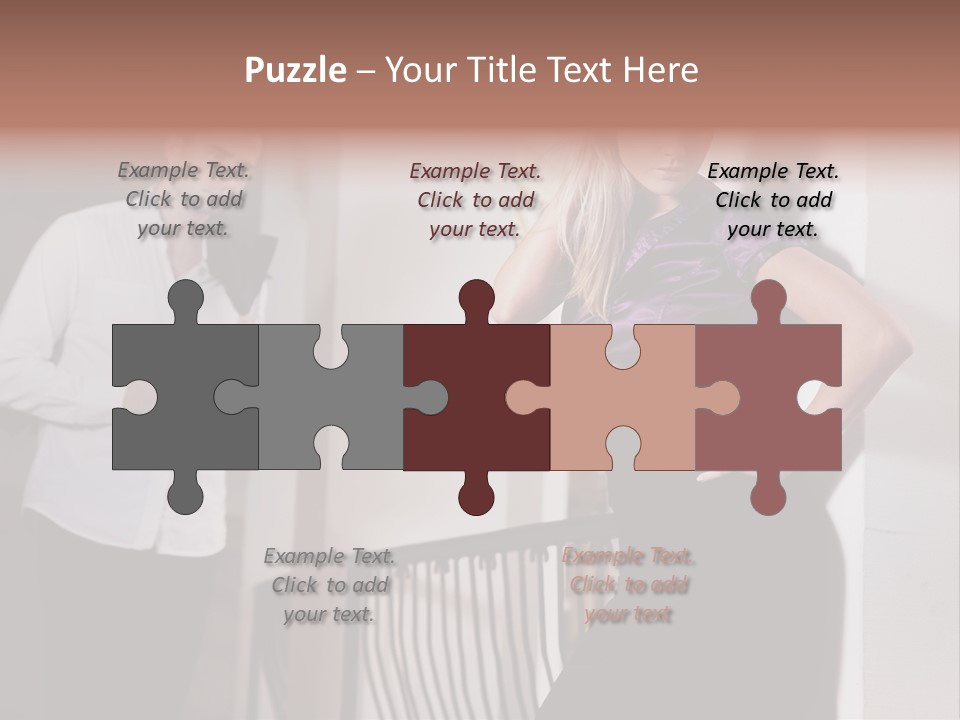 Aggressiveness Shirt Assault PowerPoint Template