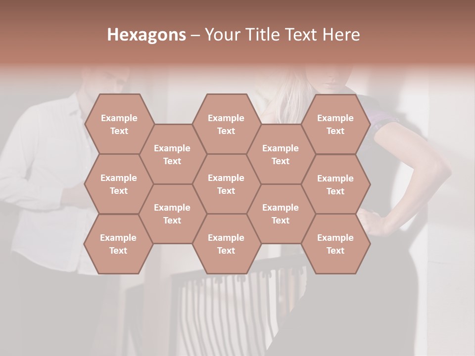 Aggressiveness Shirt Assault PowerPoint Template