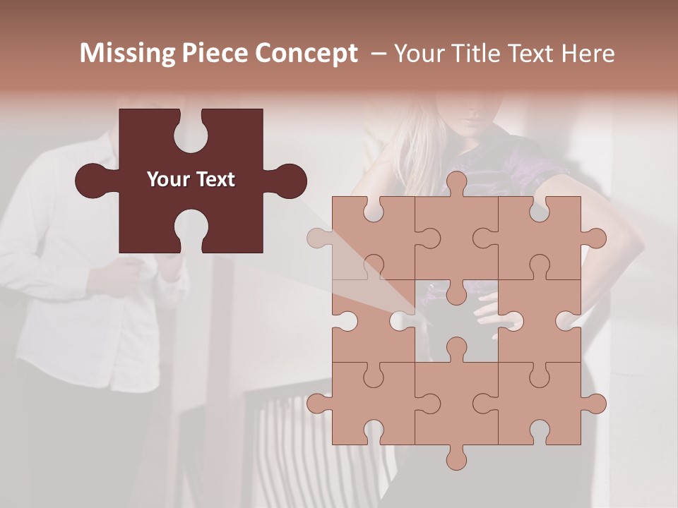 Aggressiveness Shirt Assault PowerPoint Template