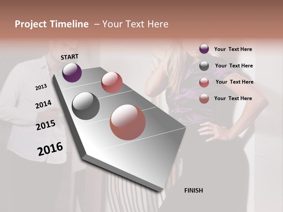 Aggressiveness Shirt Assault PowerPoint Template