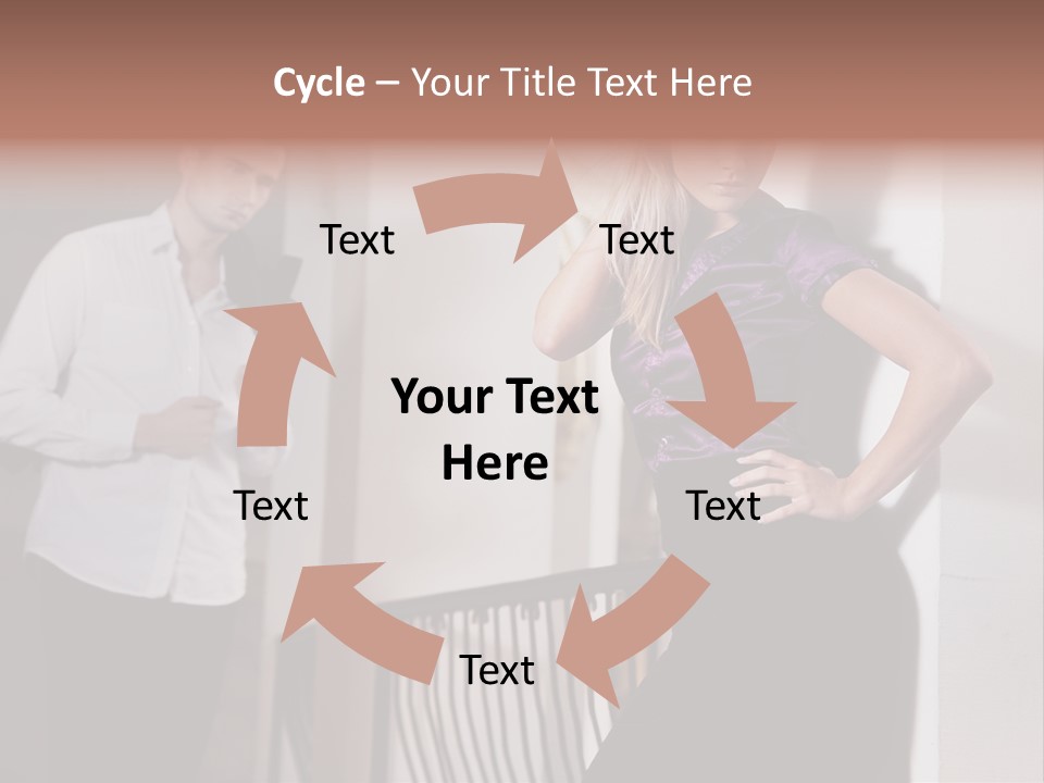 Aggressiveness Shirt Assault PowerPoint Template