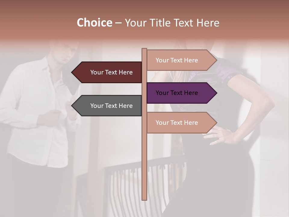Aggressiveness Shirt Assault PowerPoint Template