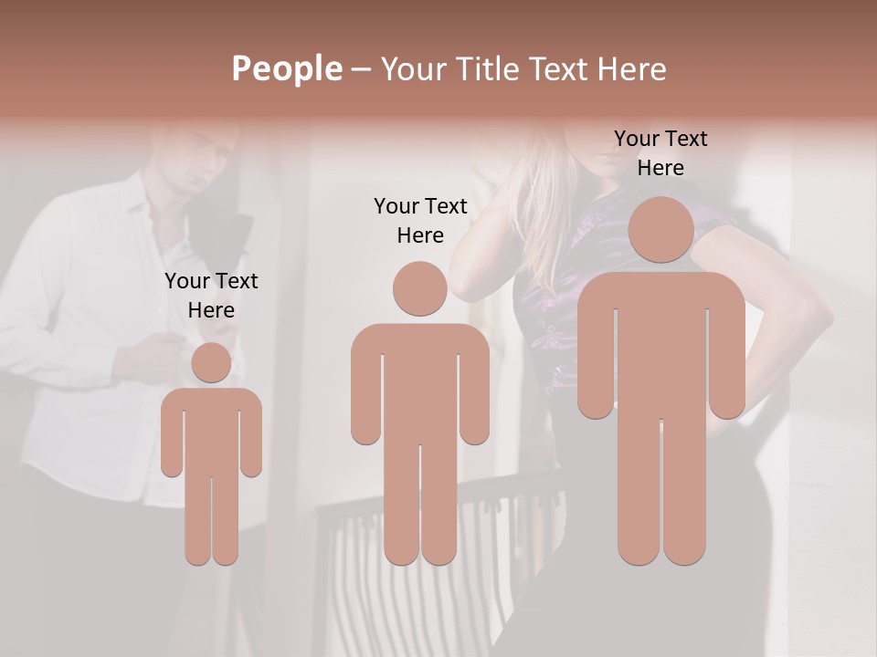 Aggressiveness Shirt Assault PowerPoint Template