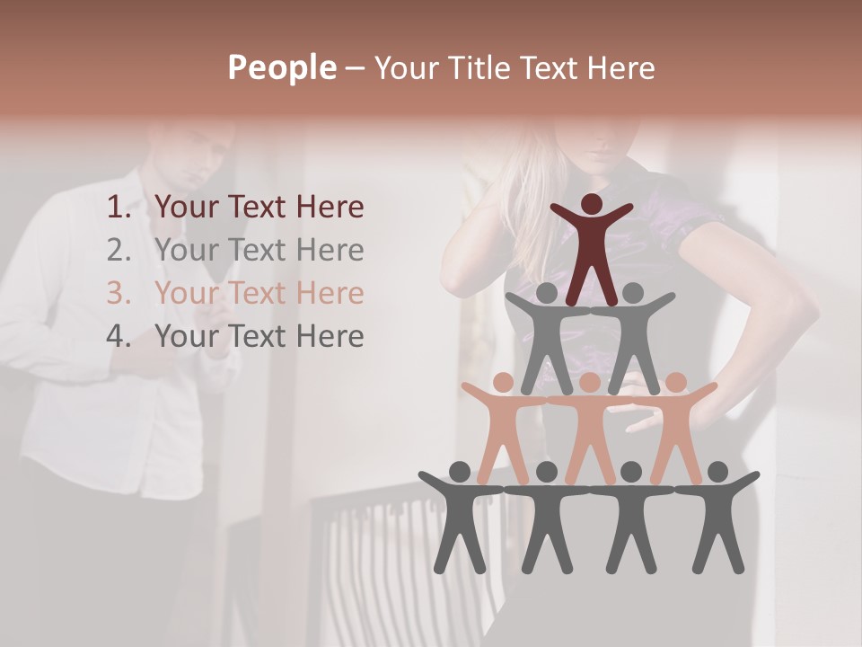 Aggressiveness Shirt Assault PowerPoint Template