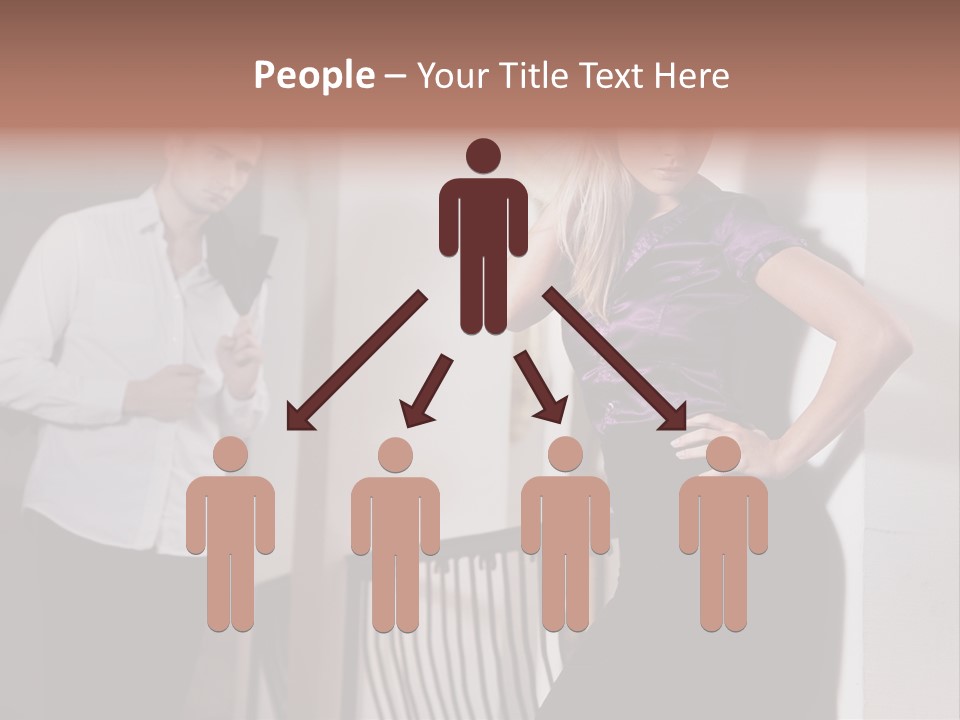 Aggressiveness Shirt Assault PowerPoint Template