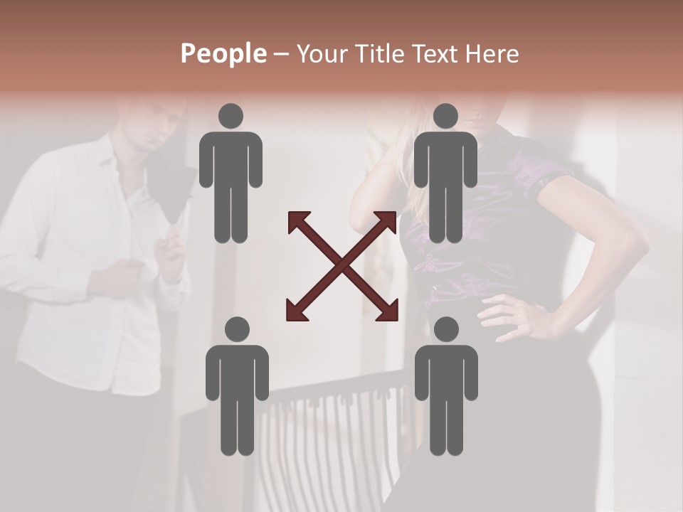 Aggressiveness Shirt Assault PowerPoint Template