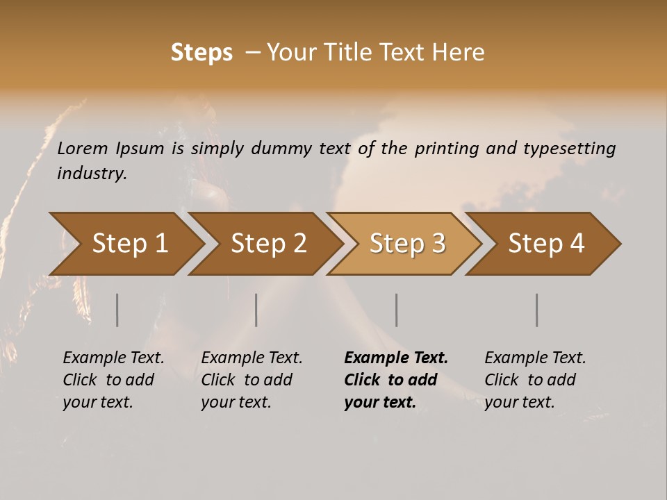 God Black Tender PowerPoint Template