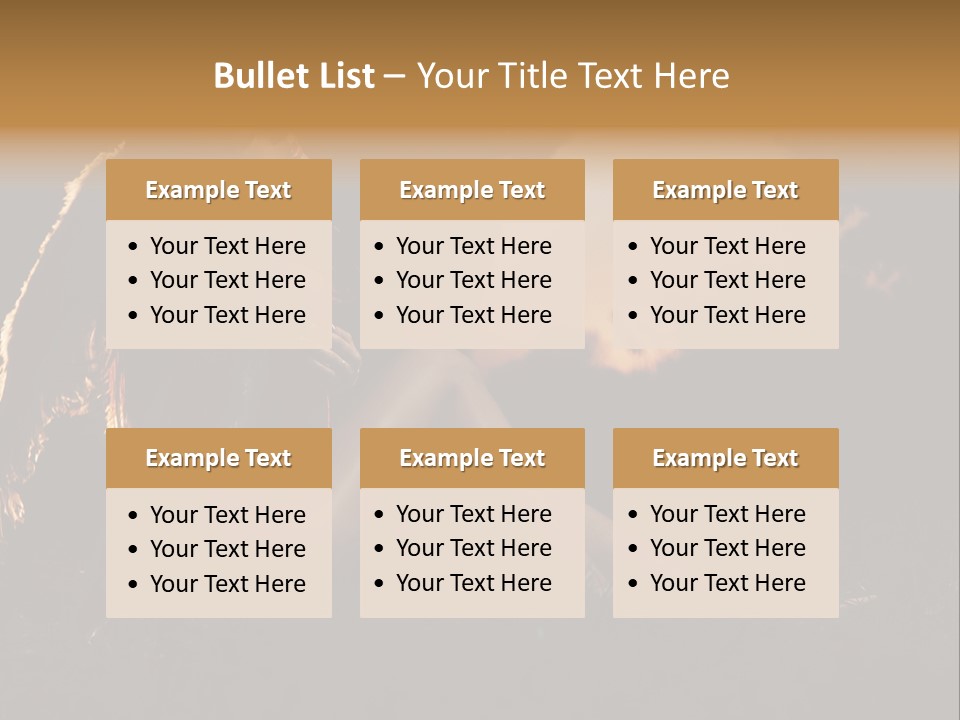 God Black Tender PowerPoint Template