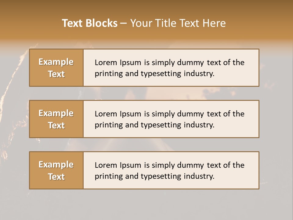 God Black Tender PowerPoint Template