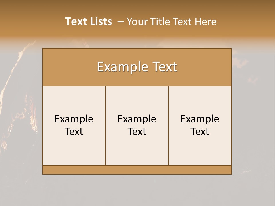 God Black Tender PowerPoint Template
