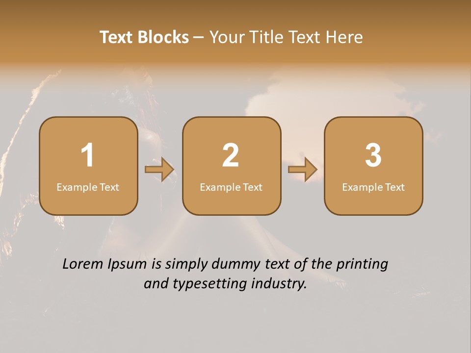 God Black Tender PowerPoint Template