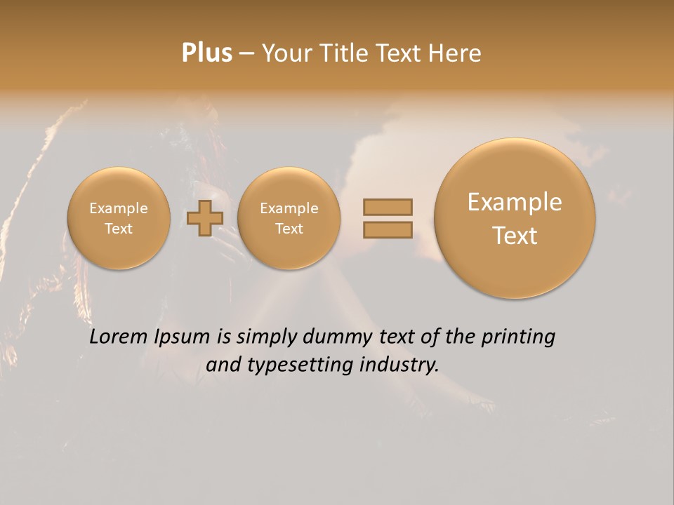 God Black Tender PowerPoint Template
