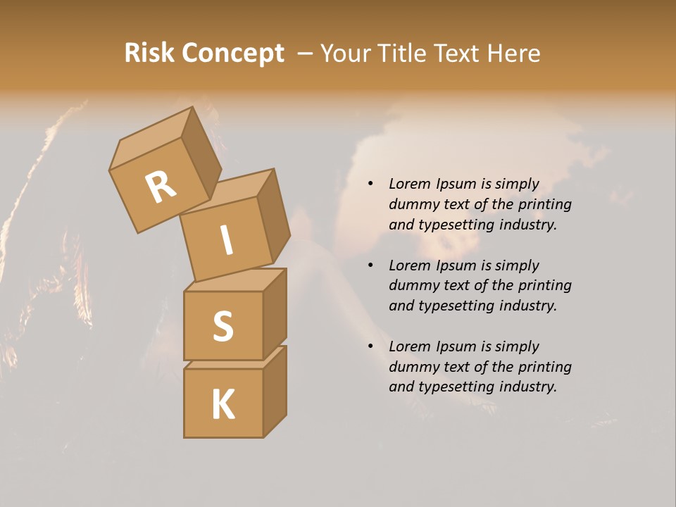 God Black Tender PowerPoint Template