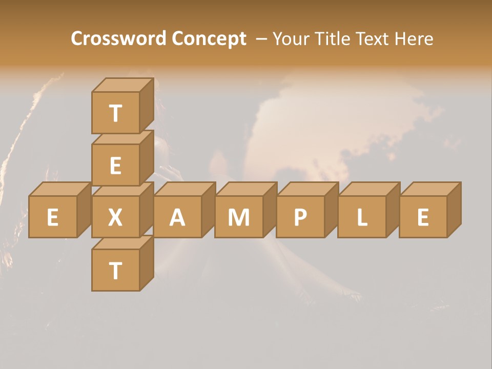 God Black Tender PowerPoint Template