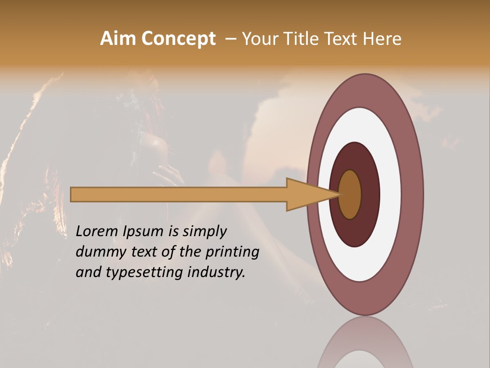 God Black Tender PowerPoint Template