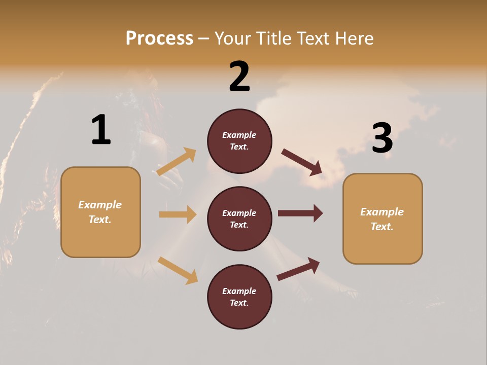 God Black Tender PowerPoint Template