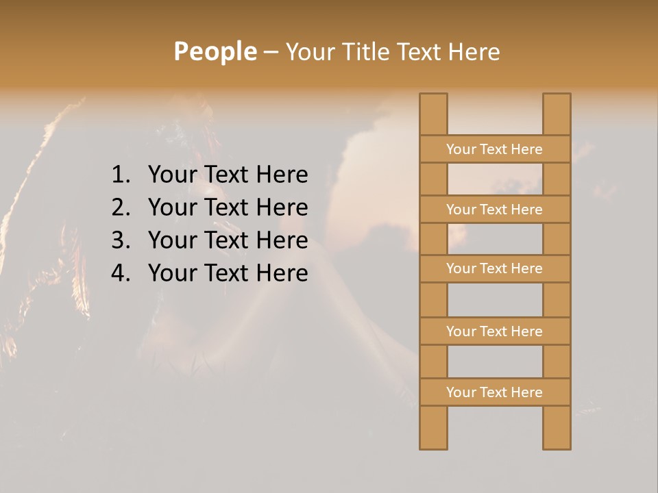 God Black Tender PowerPoint Template