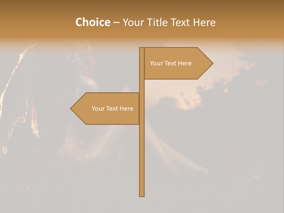 God Black Tender PowerPoint Template