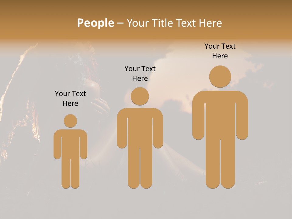 God Black Tender PowerPoint Template