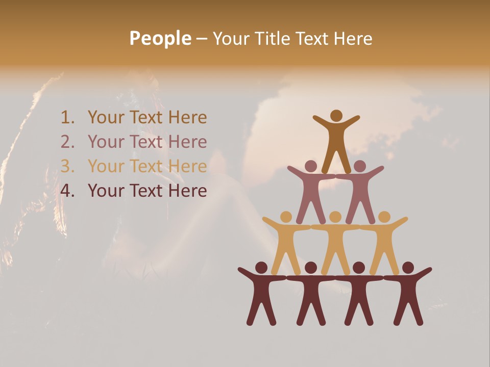 God Black Tender PowerPoint Template