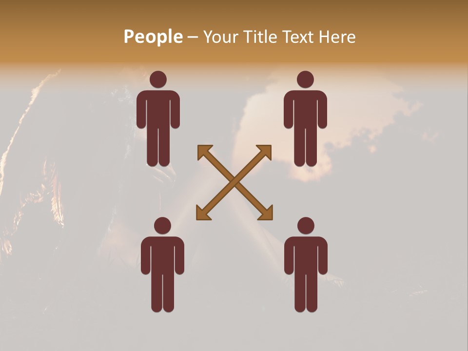 God Black Tender PowerPoint Template