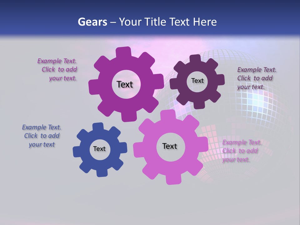 Spinning Image Club PowerPoint Template