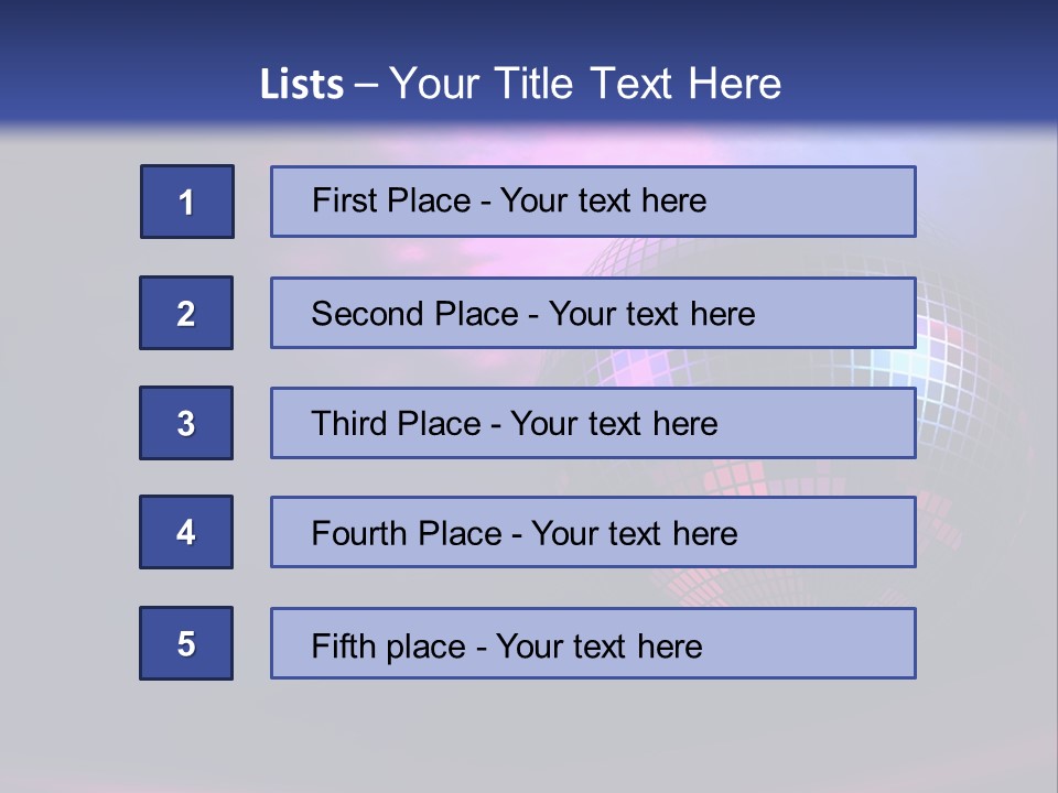 Spinning Image Club PowerPoint Template