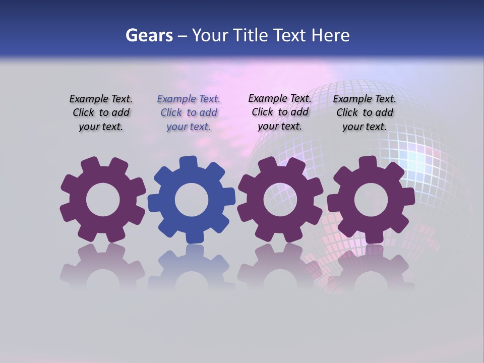 Spinning Image Club PowerPoint Template