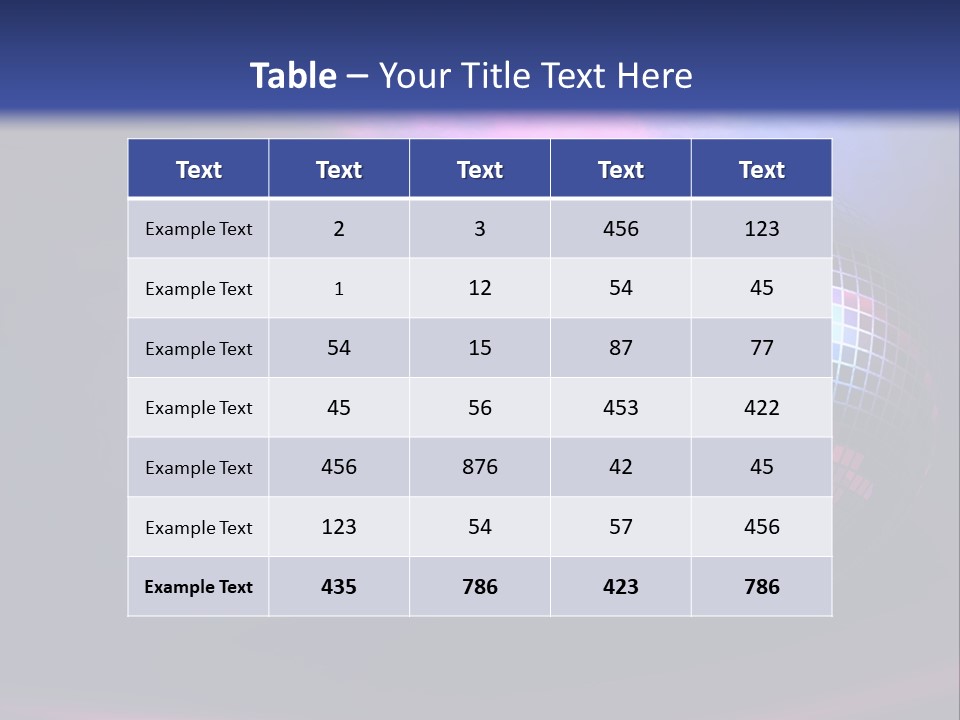 Spinning Image Club PowerPoint Template